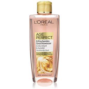 L'Oreal Paris L'Oréal Paris Age Perfect - Tonico rinfrescante per il viso per la pelle luminosa, agisce delicatamente sulla pelle e allevia i segni di stanchezza, 200 ml