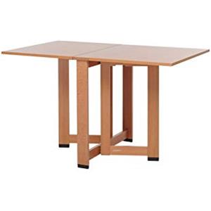 Foppapedretti Cartesio Tavolo con Piani Pieghevoli, Noce