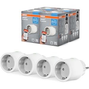 OSRAM presa intelligente WiFi con Matter, compatibile con Alexa - aggiunge facilmente dispositivi fino a 2300 W alla tua casa connessa, controllo semplice e affidabile (non compatibile con app SMART+)