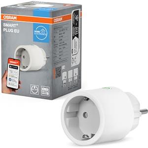 OSRAM SMART+ Prise intelligente avec Matter over WiFi, développée pour Alexa - configuration facile en un clic, intègre des appareils conventionnels jusqu'à 2300W dans la maison intelligente,pack de 1