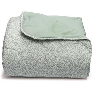 Foppapedretti Notte & Natura Trapunta letto matrimoniale; Petali Salvia, rivestimento 100% cotone Percalle, Made in Italy