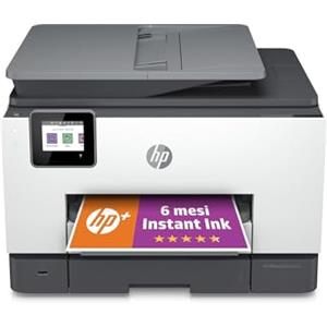HP OfficeJet Pro 9022e 226Y0B, Stampante Multifunzione a Getto d'Inchiostro A4 a Colori, Fronte e Retro Automatico, 24 ppm, Wi-Fi, 6 Mesi di Inchiostro Instant Ink Inclusi, Nera
