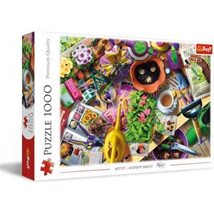 Trefl - Giardinaggio - Puzzle 1000 Pezzi - Puzzle Fai da te, Intrattenimento Creativo, Puzzle Classico per Adulti e Bambini dai 14 anni