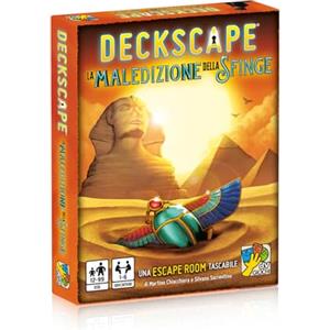 dV Giochi Deckscape - La maledizione della Sfinge, da 12 a 99 anni