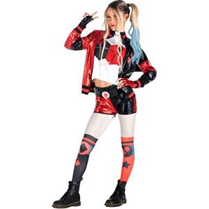 Ciao- Harley Quinn Classic costume travestimento bambina originale DC Comics (Taglia 10-12 anni)