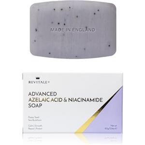 Revitale Advanced Sapone con Acido Azelaico e Niacinamide - Barra Detergente Lenitiva per una Pelle Liscia, Equilibrata e Protetta