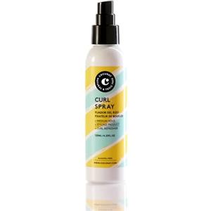 COCUNAT - Curl Spray - Fissante per i ricci - Fissaggio medio senza effetto increspamento - Ricci flessibili - Metodo Curly - Senza silicone e alcool - Metodo Curly Girl - 125 ml