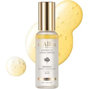d'alba Piedmont d'Alba Siero First Spray Serum Aromatico al Tartufo Bianco Italiano, Siero Antiossidante Idratante Luminoso Fragranza Vegana per la Pelle ad Idratazione Profonda, Cura Della Pelle Coreana (60ml)