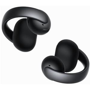 soundcore AeroClip by Anker, Auricolari Open-Ear, Cuffie Clip-On, Comfort Adattivo, Chiamate Chiare con 4 Microfoni e AI, Adattamento Stabile, Driver da 12mm per Suono Nitido, Design a Anello Aperto