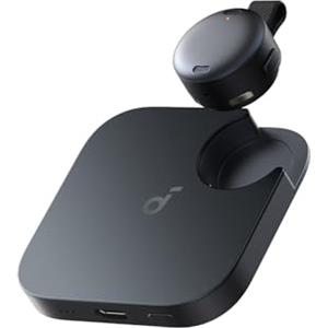 soundcore Work di Anker, Registratore Vocale AI Portatile, Trascrizione/Sintesi AI, 6 Mesi di Pro in Omaggio, Riepilogo Cross-Meeting, Marcatura con Doppio Tocco, Certificato MFi, Protezione Privacy