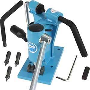 Marpol Imbutitore da banco per catene Rompicatena da banco Rivettatrice 2 in1 lavoro officina catena motosega