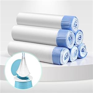 VISATOR Sacchetti Per Fodere Per Vasino Da Viaggio Portatili Universali Con Coulisse Per Addestramento Del Vasino Per Bambini Borsa Per Pulizia Usa E Getta Per Bambini Bambino Adulti Animali-90 Pezzi