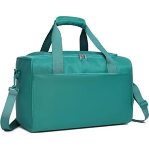 KONO Borsa Bagaglio a Mano 40x20x25 per Ryanair Borsone da Viaggio con Manica per Trolley Borsa Sportiva 20L,Verde