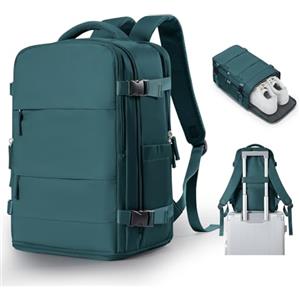 SZSYCN Zaino da Viaggio con Sottovuoto Ryanair 40x30x20 Wizzair Borse da Cabina per Ryanair 40x20x25 Bagaglio a Mano Sottovuoto con pompa,Zaino Casual per Laptop