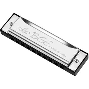 OFFCUP Armonica a Bocca per Bambini, Armonica Diatonica a 10 Fori, Armonica Giocattolo in Do Maggiore, Per Giocatori Professionisti Principianti Studenti Regali, Regalo per Amici Adulti (Argento)