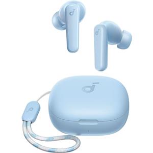 Soundcore by Anker P20i Auricolari True Wireless, Driver 10mm Bassi Potenti, 2 Mic con Riduzione Rumore AI per Chiamate Chiare, 30 Ore Riproduzione, 22 EQ, IPX5, Bluetooth 5.3, Controllo via App