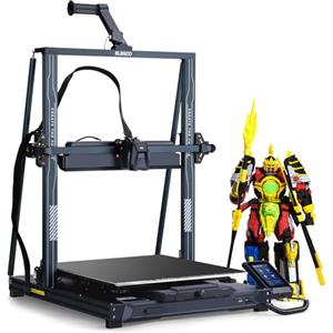 ELEGOO Neptune 4 Max Stampante 3D, 500mm/s Alta Velocità con Firmware di Klipper, Livellamento Automatico in 121 Punti, Estrusore Diretto a Doppio Ingranaggio, Dimensioni di Stampa 16.53x16.53x18.89in