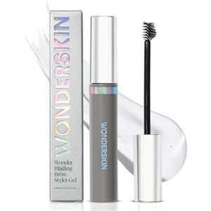 Wonderskin Wonder Blading Brow Styler Gel, Gel Per Sopracciglia Trasparente A Lunga Durata, Styler Per Sopracciglia Leggero E Volumizzante