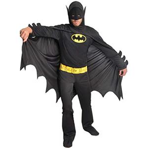 Ciao- Batman Dark Knight costume travestimento adulto originale DC Comics (Taglia XL)