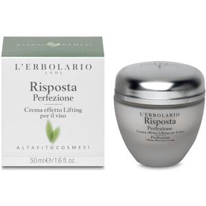 L'Erbolario Risposta Perfezione Crema Viso Lifting 50ml - Tonificante e Idratante per Viso, Collo e Décolleté