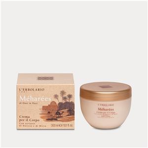 L'Erbolario Crema Corpo Méharées 300ml - Nutriente con Dattero, Mirra e Olio di Cotone