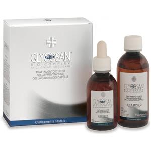 Glycosan Plus Biocomplex Shampoo 150ml e Lozione Anticaduta 100ml - Trattamento d'urto per la prevenzione della caduta dei capelli