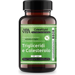 Paladin Pharma Colestlipid Plus - Integratore Alimentare con Monakolina K per il Metabolismo del Colesterolo, 50 Compresse