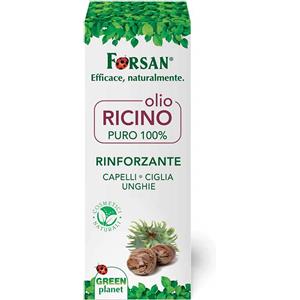 Forsan Olio di Ricino Rinforzante Capelli Ciglia e Unghie, 100ml