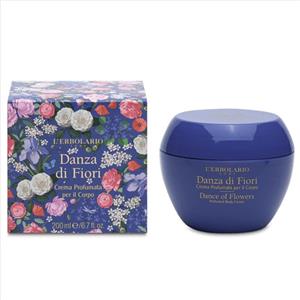 L'Erbolario Danza di Fiori Crema Profumata Corpo 200 ml - Nutriente e Protettiva con Fragranza Floreale
