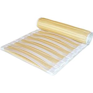 EVERGREENWEB MATERASSI & BEDS EVERGREENWEB - Rete Una Piazza e Mezza 120x190 cm arrotolabile, con doghe legno in betulla, stuoia di doghe avvolgibile, adatta a tutti i materassi. Realizzata completamente in Italia. RollFrame