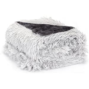 Nobleza Copertine per Cani, Morbida Coperta in Pile per Gatti, Color Grigio, Misure 120*100cm