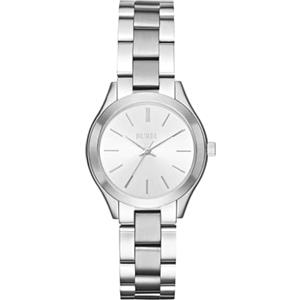 BUREI Orologio da donna minimalista, analogico, al quarzo, orologio da polso da donna, classico, in acciaio inox, regalo per le donne, Oro rosa (Tutto argento)