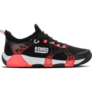 K-Swiss K-Frame Padel, Scarpe da Tennis Uomo, Black Micro Chip Neon Lava, 42.5 EU
