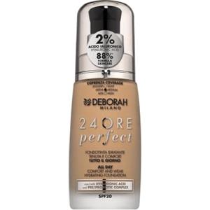 Deborah Milano - Fondotinta Liquido 24 Ore Perfect Idratante SPF 20, N.3.2 Hazelnut, 30.0 millilitro, 1