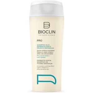 BIOCLIN PRO Shampoo-Olio Dermatologico - 200 ml - Lenitivo per Prurito e Irritazioni - Per Cute Ultrasensibile - Ripristina la Barriera Cutanea - Texture Oleosa Schiumogena - Uso Frequente