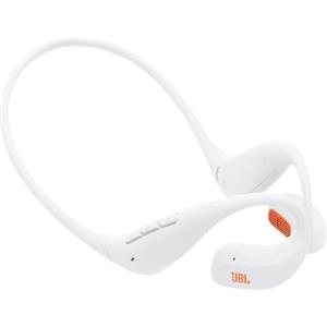JBL Endurance Pace Cuffie Sportive Open-Ear con Bluetooth, Bianco | Autonomia di 10 Ore, Archetto in Titanio Ultraleggero, Resistenza a Polvere e Acqua IP68, Tecnologia JBL OpenSound