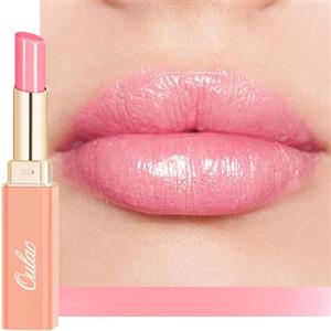 Oulac Rossetto Nutriente Rosa - Nutri e Ammorbidisci le Labbra, Texture Idratante, Lip Care, Idrata e Rimpolpa le Labbra Secche, Vegan, 26 Bubblegum