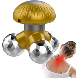 Generico Massaggiatore Manuale Elettrico - Strumento Elettrico A Forma Di Fungo | Strumento Per Massaggio Manuale Portatile - Per Donne Uomini Spalla Mano Adulti Collo Piede Schiena