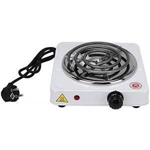 Tyenaza Bruciatore a Spirale Singolo da Bancone, 220v Mini Piastra Riscaldante per Stufa Elettrica Portatile da 1000 W, Controlli Della Temperatura per Caffè Tè Bianco