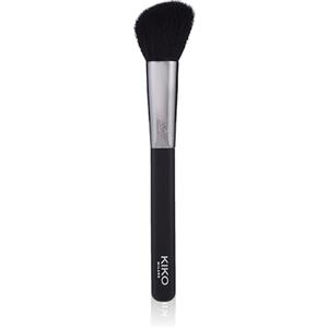 KIKO Milano Face 10 Blush Brush | Pennello Dal Taglio Obliquo Per Blush, Terre E Illuminanti, Fibre Naturali