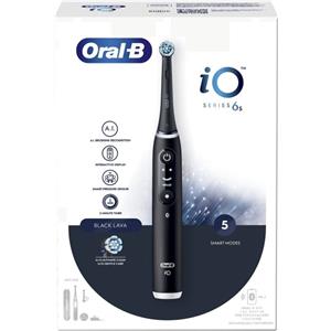 PROCTER & GAMBLE SRL ORAL-B SPAZZOLINO ELETTRICO iO SERIES 6S BLACK LAVA + 2 REFILL