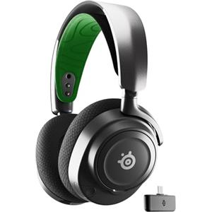 SteelSeries Arctis Nova 7X Cuffia da gaming multipiattaforma wireless - Driver magnetici al neodimio - 2.4GHz + Bluetooth mixabile - Batteria USB-C da 38 ore - Mic ClearCast Gen2 AI - PS5,PC,VR,Mobile