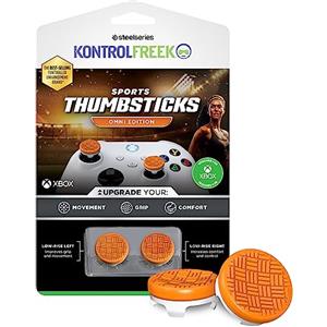 KontrolFreek Omni Gommini per Controller Xbox | 2x Copri Analogici Low-Rise per Xbox Series X|S & Xbox One | Grip Migliorato per Tutti i Generi | Arancione