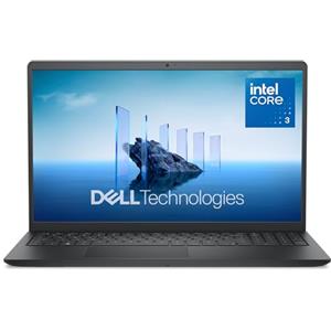 Dell 15 Laptop DC15250 15,6" FHD (1920 x 1080) 120 Hz, Intel Core 3 100U, Grafica Intel UHD, 8GB RAM, 512GB SSD, Windows 11 Home, Tastiera QWERTY - Nero Carbonio