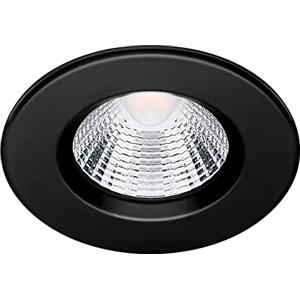 Philips Lighting Faretto da Incasso LED Dive, Equivalente a 5.5W, 27K, Dimmerabile, Nero