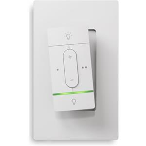 Nanoleaf Sense+, Interruttore Wireless Intelligente Portatile (senza Installazione) con 2 Pulsanti Configurabili, Remoto Dimmer Switch, Sensori di Movimento e Luce Diurna, Interno
