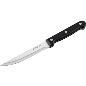 Nirosta Fackelmann Nirosta Mega Coltello Bistecca, Acciaio, Nero/Argento