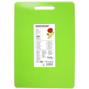 Fackelmann 521602 tagliere color verde mela in PL 34x24cm