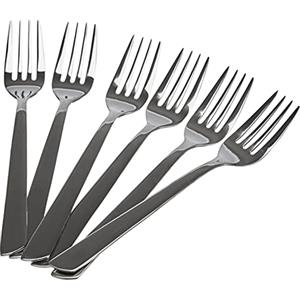 Arcos Serie Toscana - Forchetta Frutta Set (6 forchetta) - Monoblocco Unipezzo Acciaio Inossidabile 18/10 e 140 mm Colore Argento