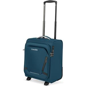 travelite valigia a mano con 2 rotelle per Eurowings, serratura a combinazione integrata, trolley compatto per bagaglio morbido con funzione di aggancio, 40x30x25 cm, 25 l, 1,8 kg